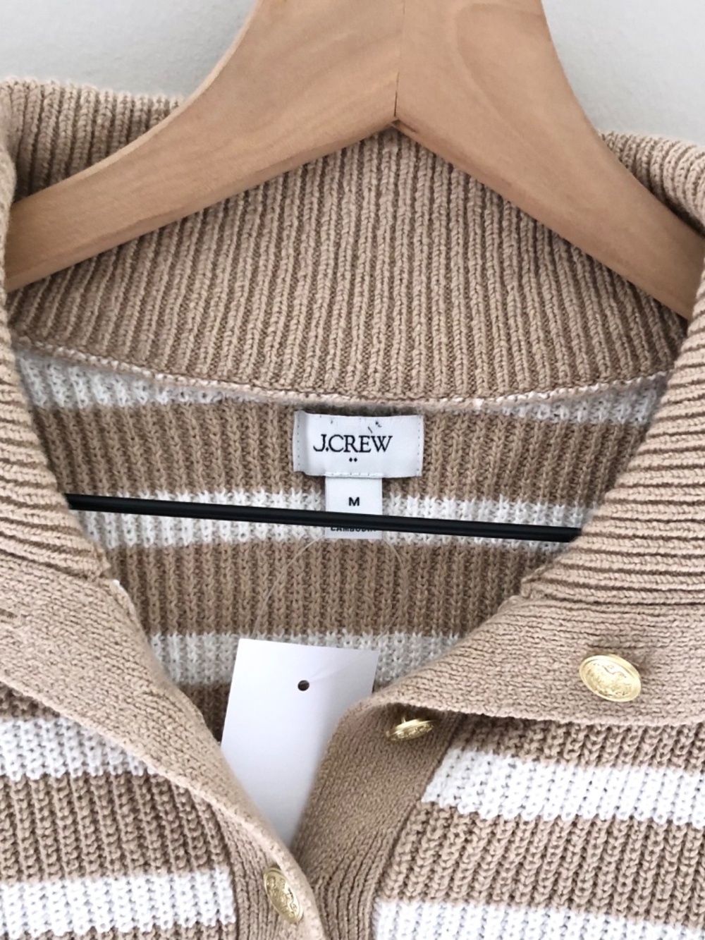 NWT J.Crew Factory Button-neck Sweater - Picture 5 of 7